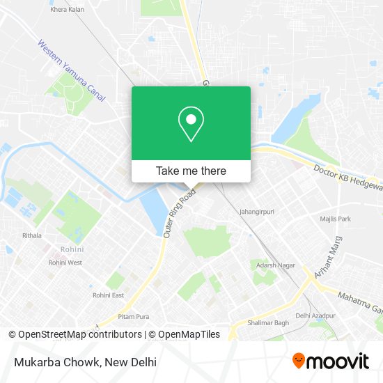 Mukarba Chowk map