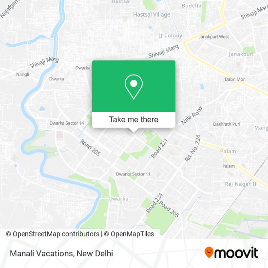 Manali Vacations map