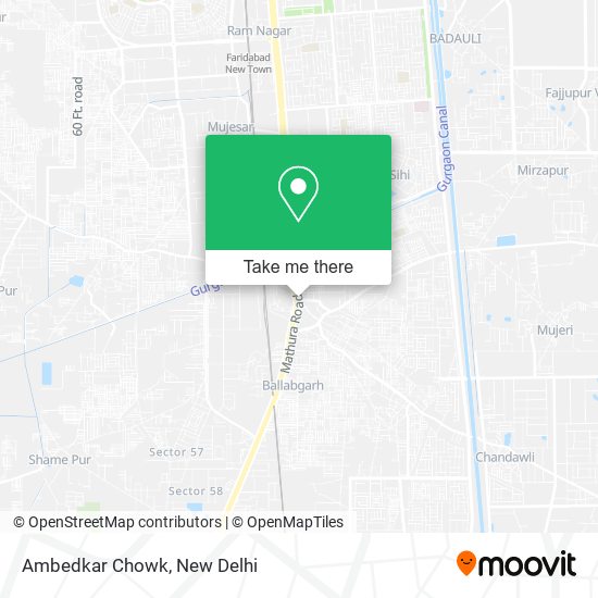 Ambedkar Chowk map