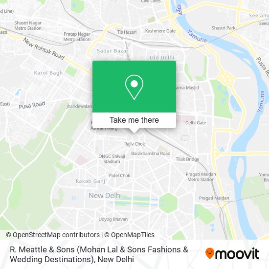 R. Meattle & Sons (Mohan Lal & Sons Fashions & Wedding Destinations) map