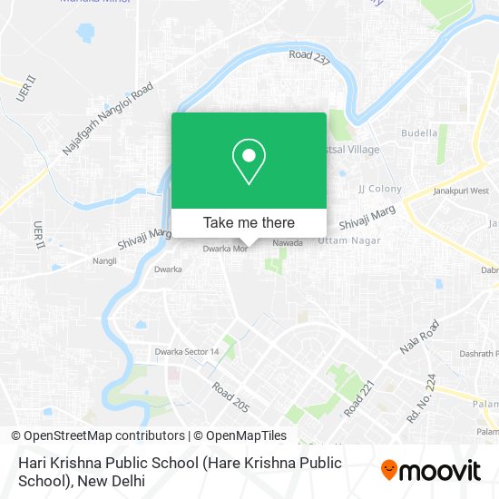 Hari Krishna Public School map