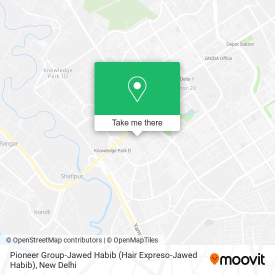 Pioneer Group-Jawed Habib (Hair Expreso-Jawed Habib) map