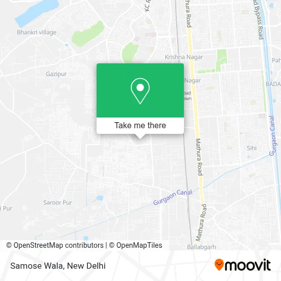 Samose Wala map