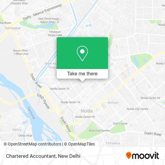 Chartered Accountant map