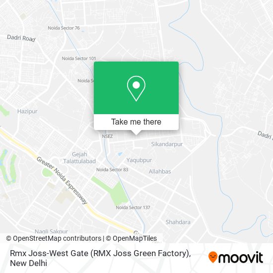 Rmx Joss-West Gate (RMX Joss Green Factory) map