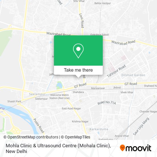 Mohla Clinic & Ultrasound Centre (Mohala Clinic) map
