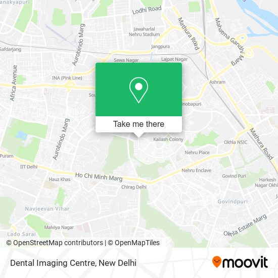 Dental Imaging Centre map