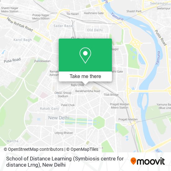 School of Distance Learning (Symbiosis centre for distance Lrng) map