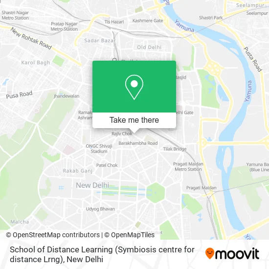 School of Distance Learning (Symbiosis centre for distance Lrng) map