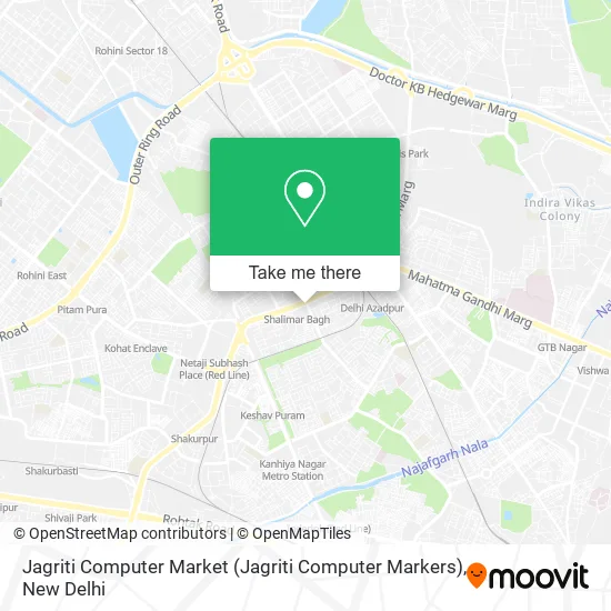 Jagriti Computer Market (Jagriti Computer Markers) map