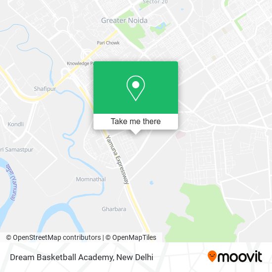 Dream Basketball Academy map