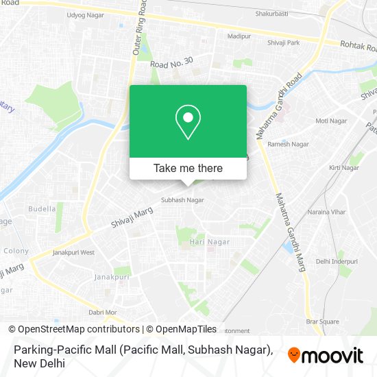 Parking-Pacific Mall (Pacific Mall, Subhash Nagar) map