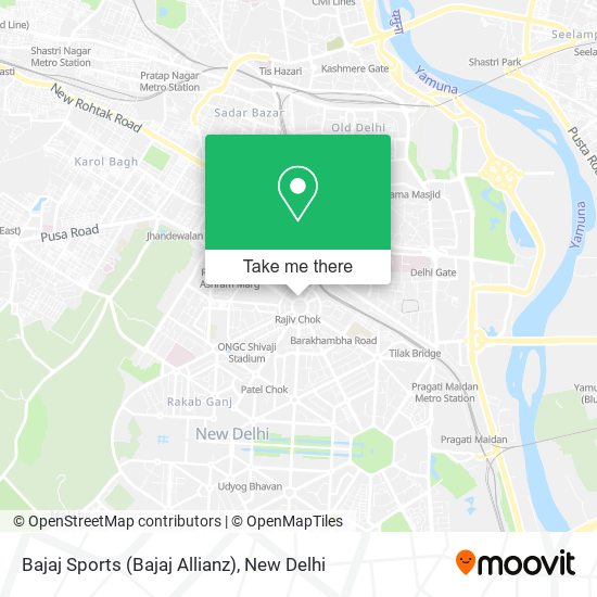 Bajaj Sports (Bajaj Allianz) map