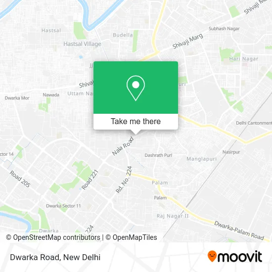 Dwarka Road map