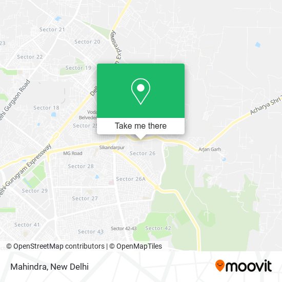 Mahindra map