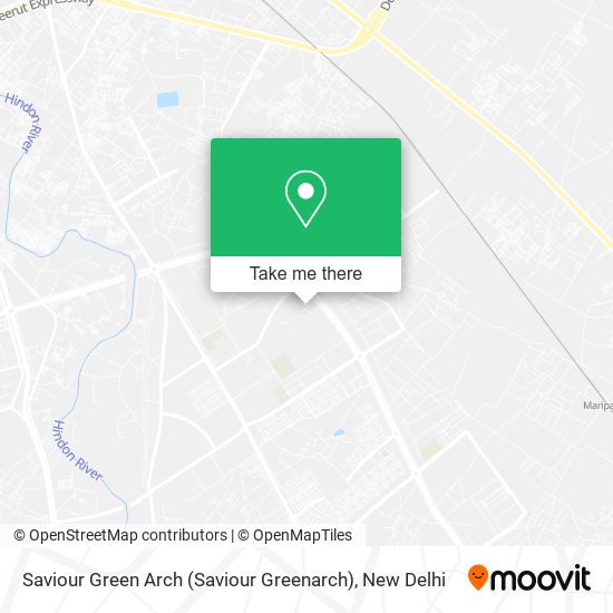 Saviour Green Arch (Saviour Greenarch) map
