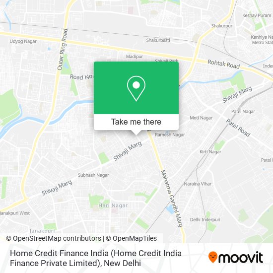 Home Credit Finance India (Home Credit India Finance Private Limited) map