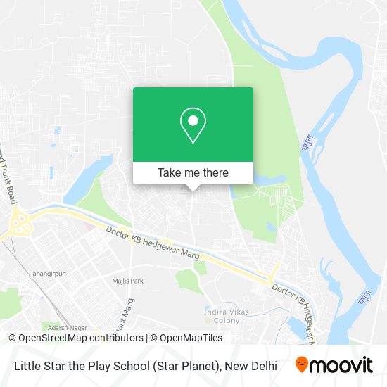 Little Star the Play School (Star Planet) map