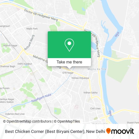 Best Chicken Corner (Best Biryani Center) map