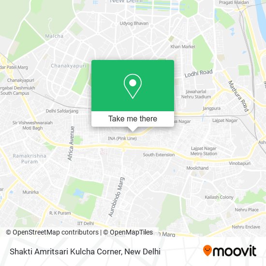 Shakti Amritsari Kulcha Corner map