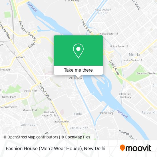 Fashion House (Men'z Wear House) map