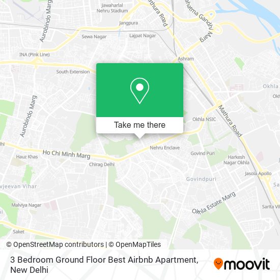 3 Bedroom Ground Floor Best Airbnb Apartment map