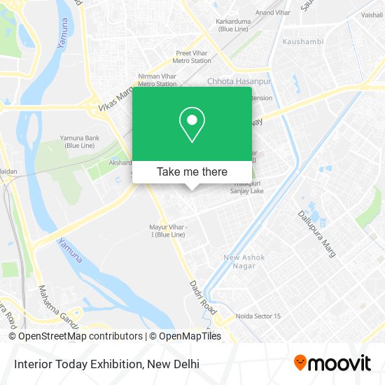 Interior Today Exhibition map