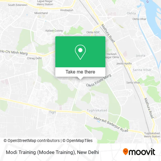 Modi Training (Modee Training) map