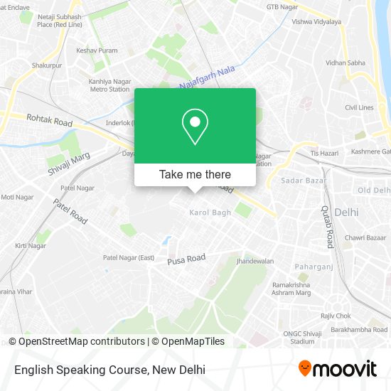 English Speaking Course map