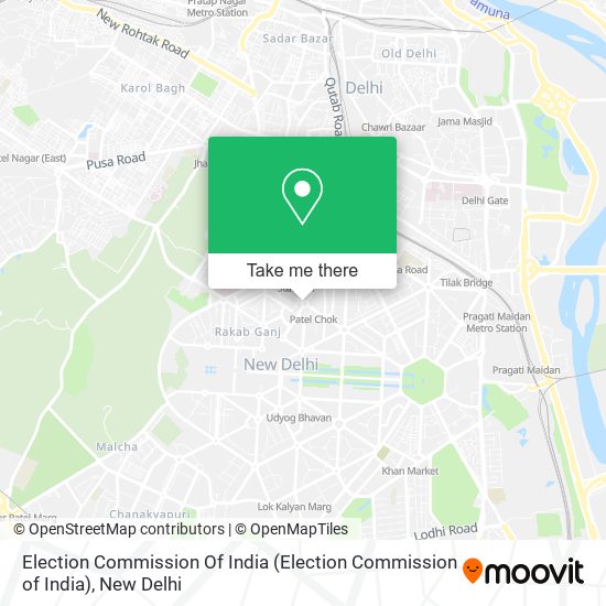 Election Commission Of India map
