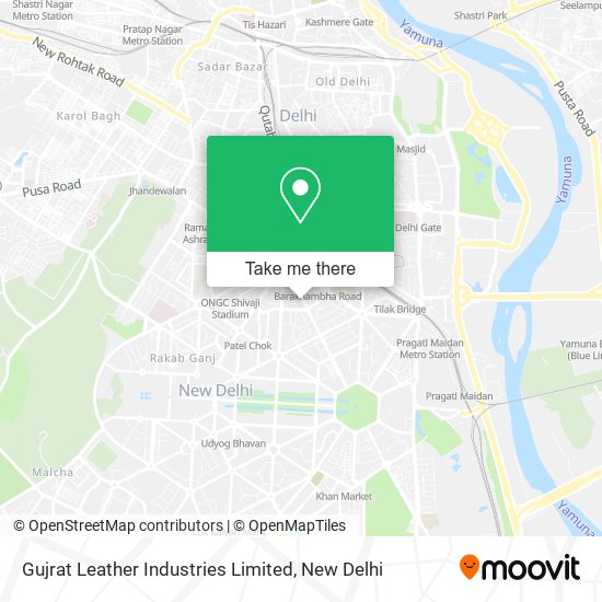Gujrat Leather Industries Limited map