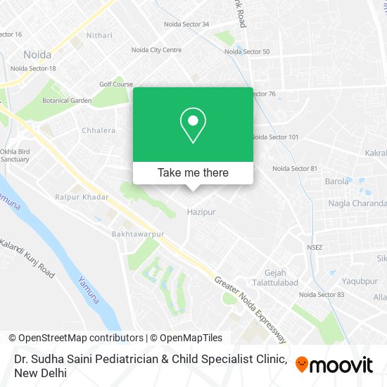 Dr. Sudha Saini Pediatrician & Child Specialist Clinic map