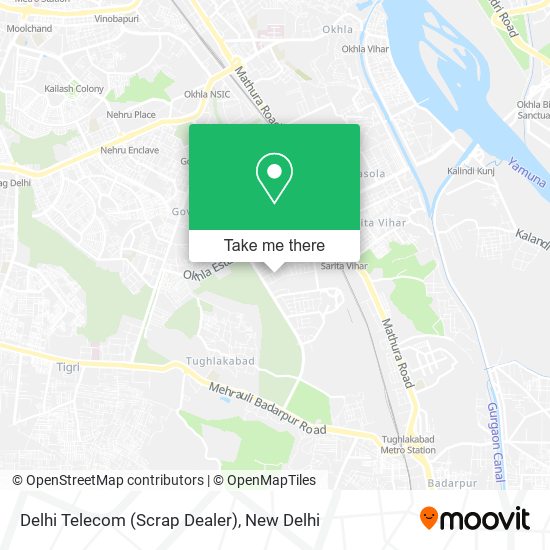 Delhi Telecom (Scrap Dealer) map