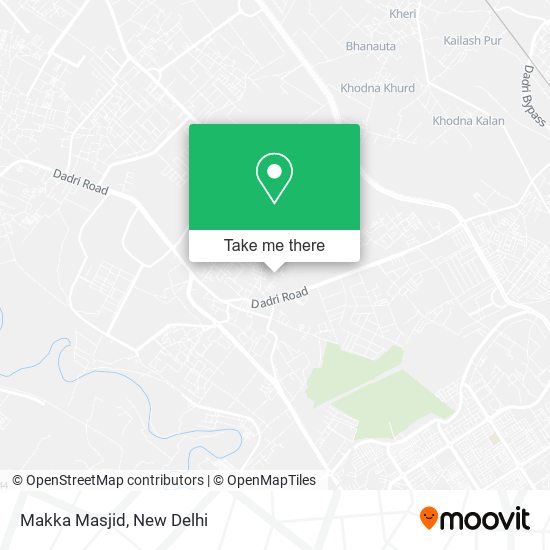 Makka Masjid map