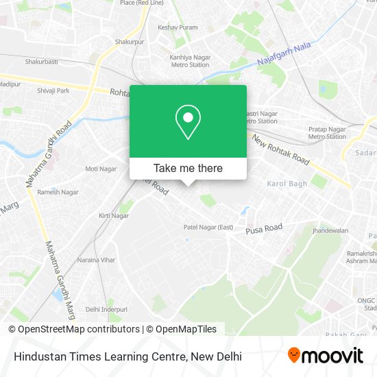 Hindustan Times Learning Centre map