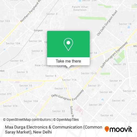 Maa Durga Electronics & Communication (Common Saray Market) map