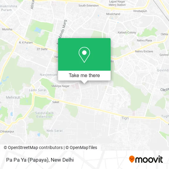 Pa Pa Ya (Papaya) map