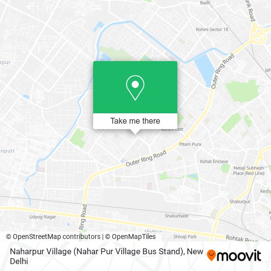 Naharpur Village (Nahar Pur Village Bus Stand) map