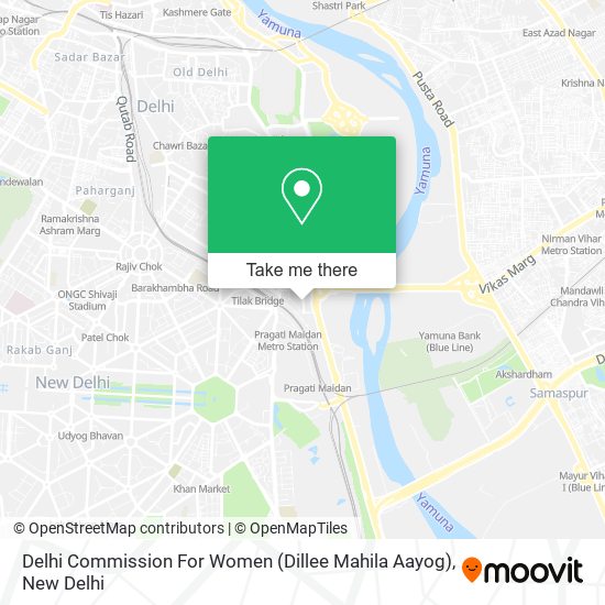 Delhi Commission For Women (Dillee Mahila Aayog) map