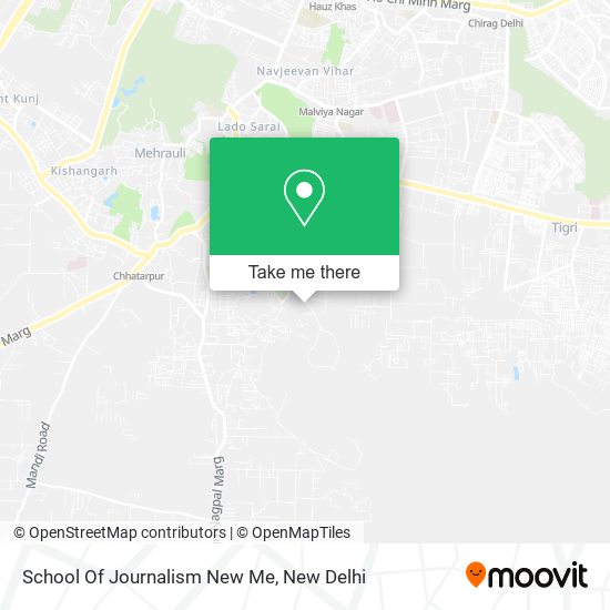 School Of Journalism New Me map