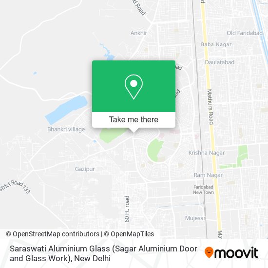 Saraswati Aluminium Glass (Sagar Aluminium Door and Glass Work) map
