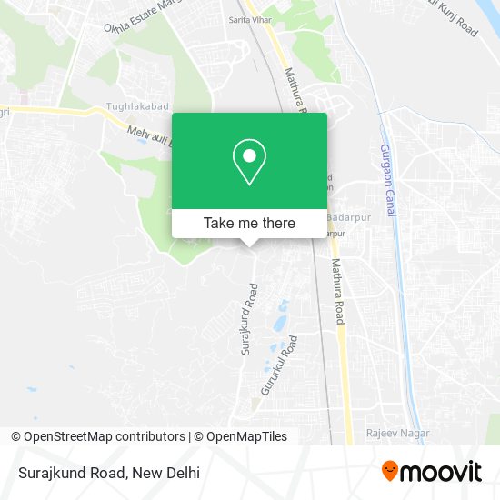 Surajkund Road map