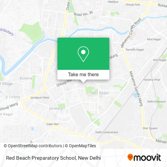 Red Beach Preparatory School map