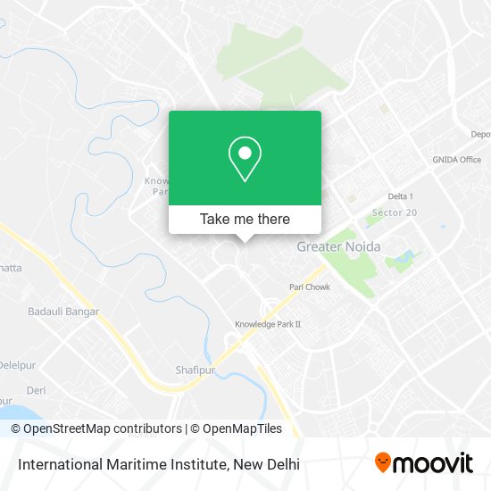 International Maritime Institute map