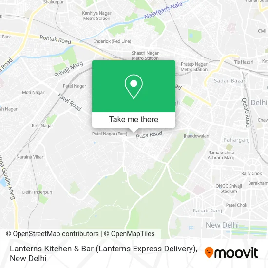 Lanterns Kitchen & Bar (Lanterns Express Delivery) map