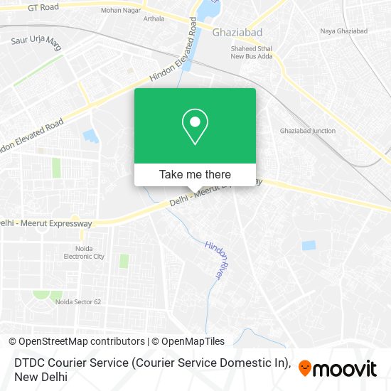 DTDC Courier Service (Courier Service Domestic In) map