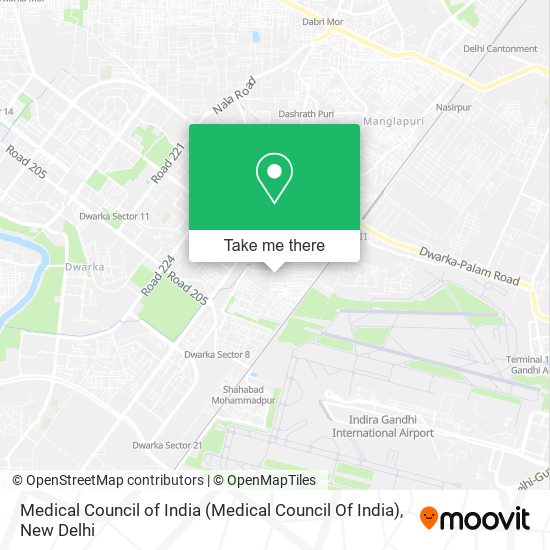 Medical Council of India map