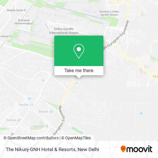 The Nikunj-GNH Hotel & Resorts map