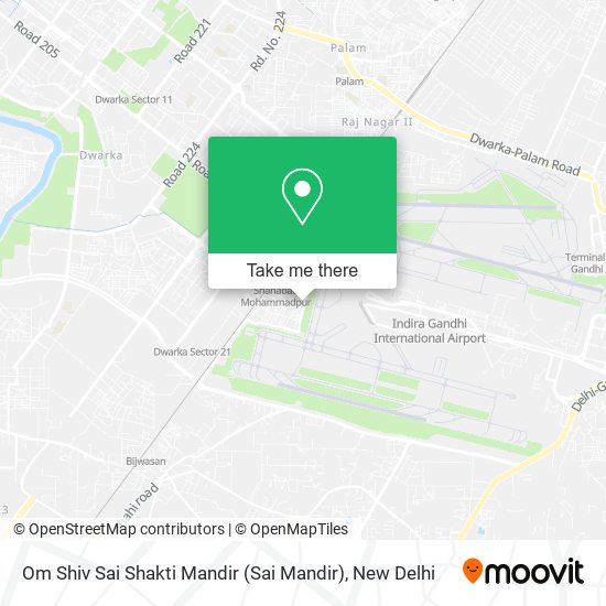 Om Shiv Sai Shakti Mandir (Sai Mandir) map