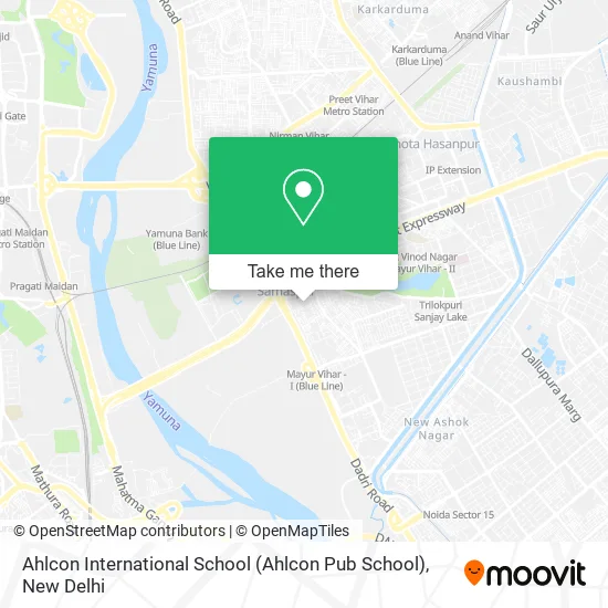 Ahlcon International School (Ahlcon Pub School) map